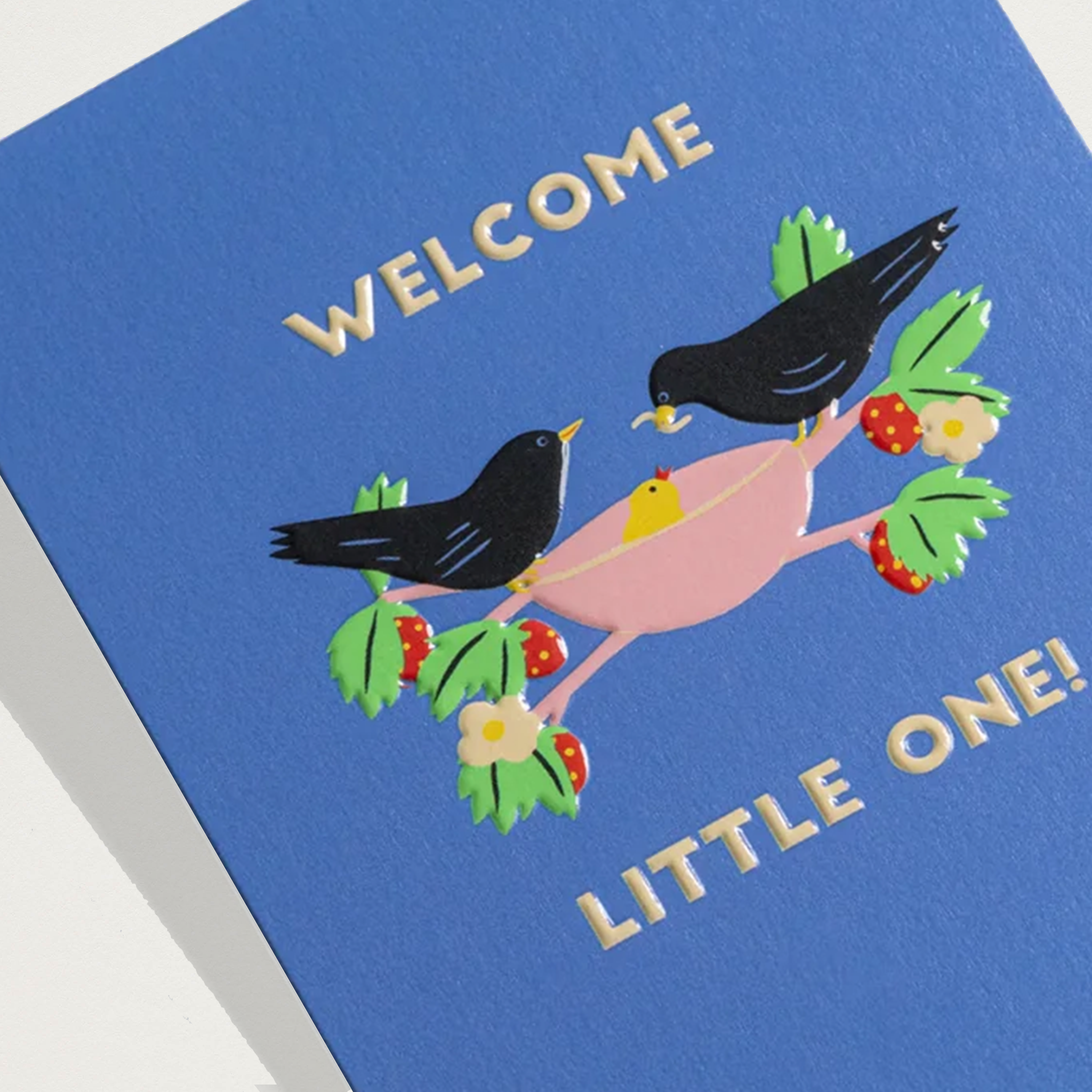 Mini cartão Welcome little one!