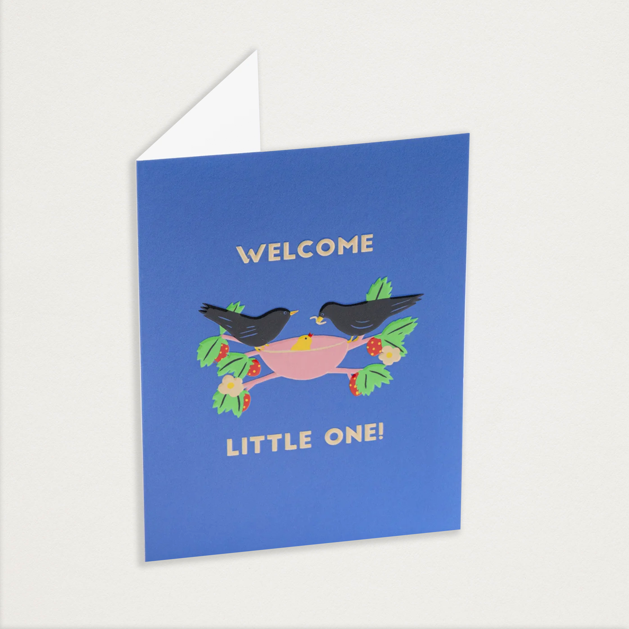 Mini cartão Welcome little one!