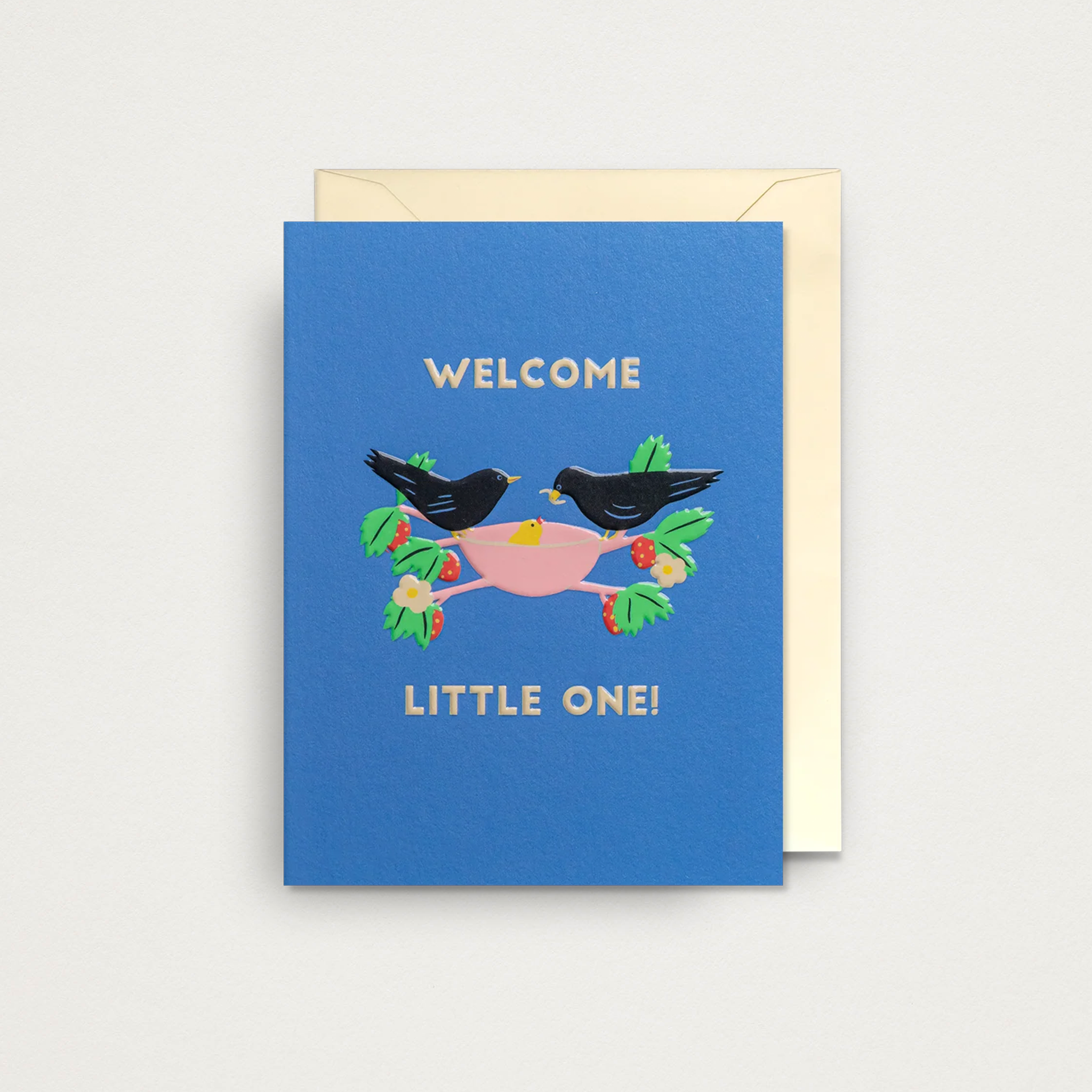 Mini cartão Welcome little one!