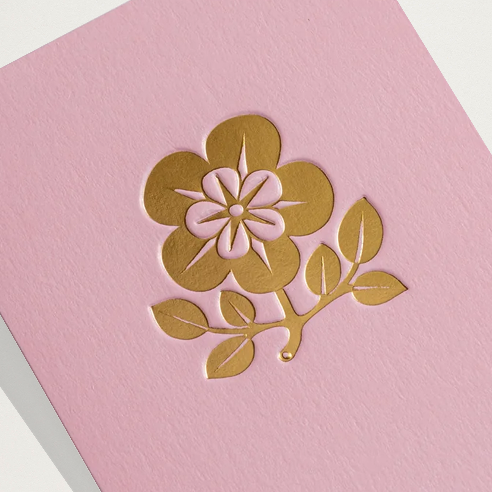 Mini cartão flor Alexander Girard