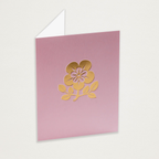 Mini cartão flor Alexander Girard