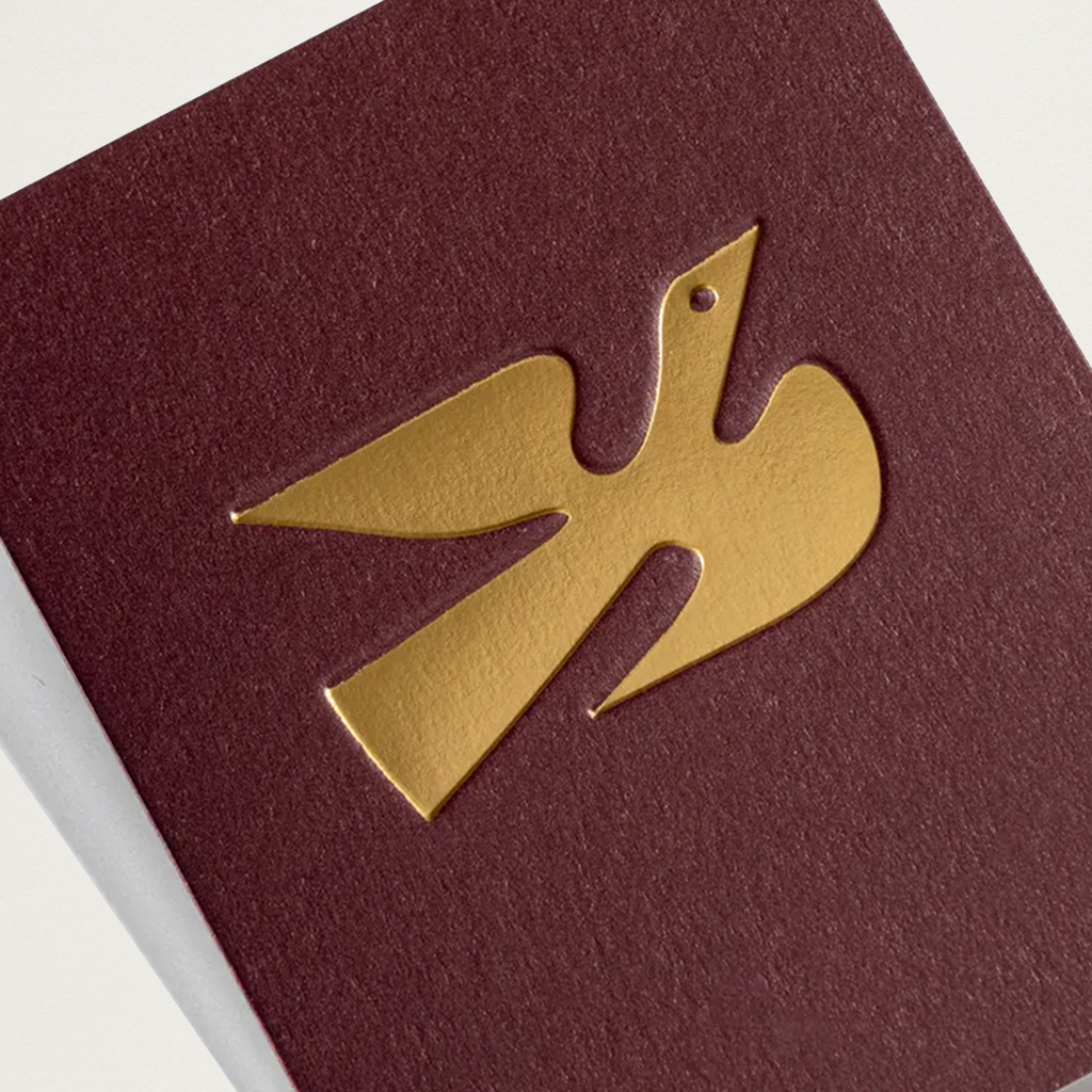 Mini cartão pomba Alexander Girard