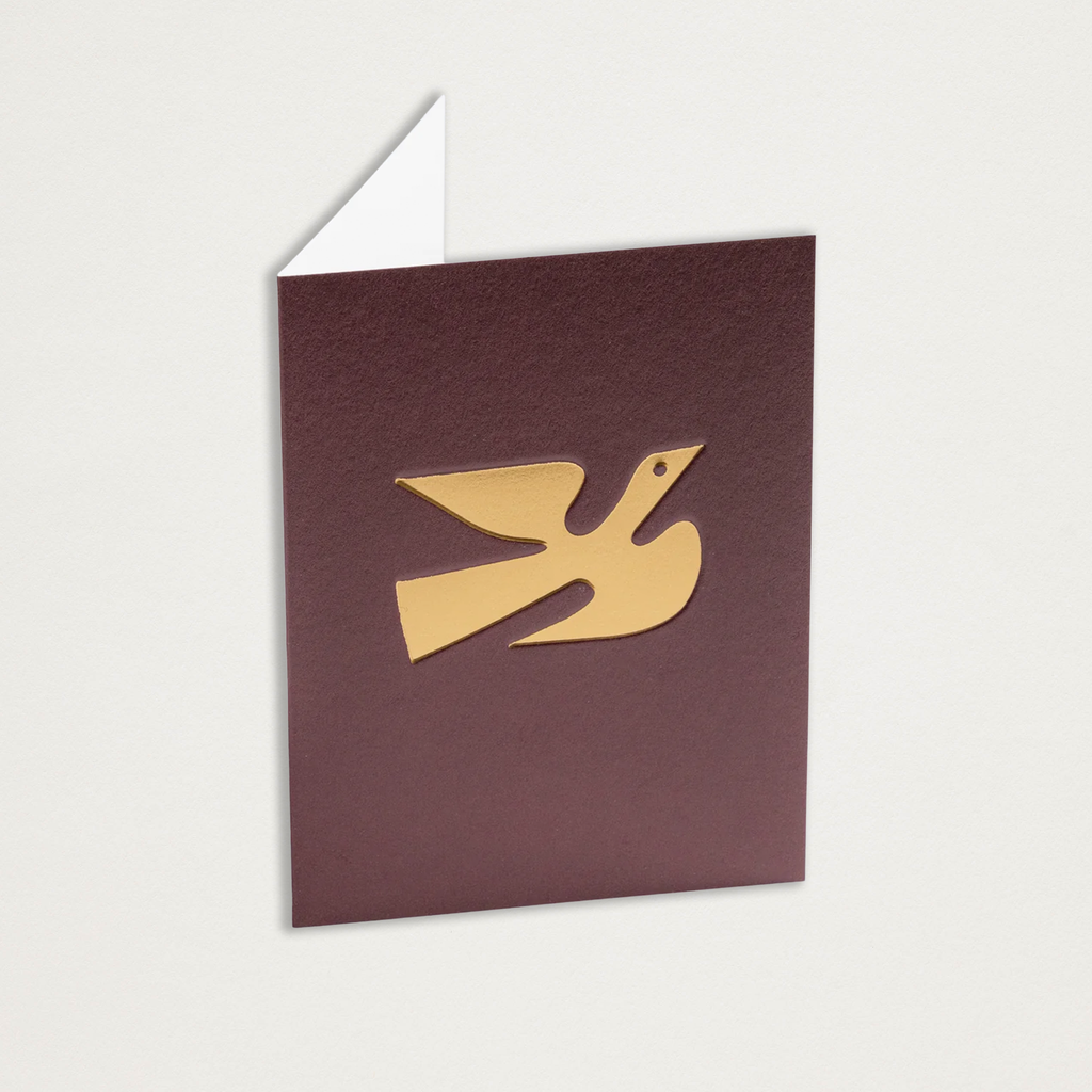 Mini cartão pomba Alexander Girard