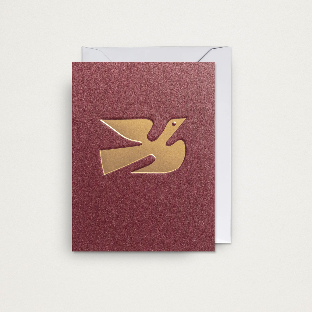 Mini cartão pomba Alexander Girard