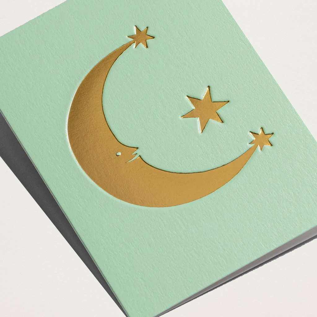 Mini cartão lua e estrelas Alexander Girard