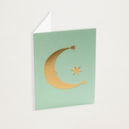 Mini cartão lua e estrelas Alexander Girard