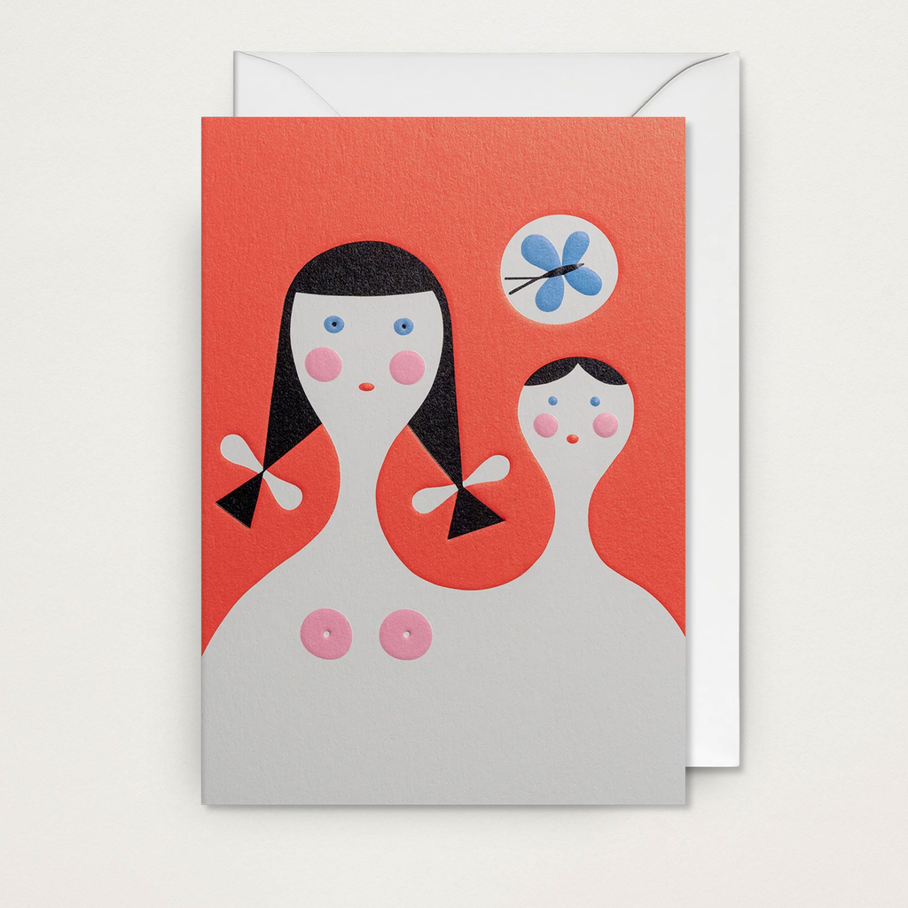 Cartão Mother and Child Alexander Girard
