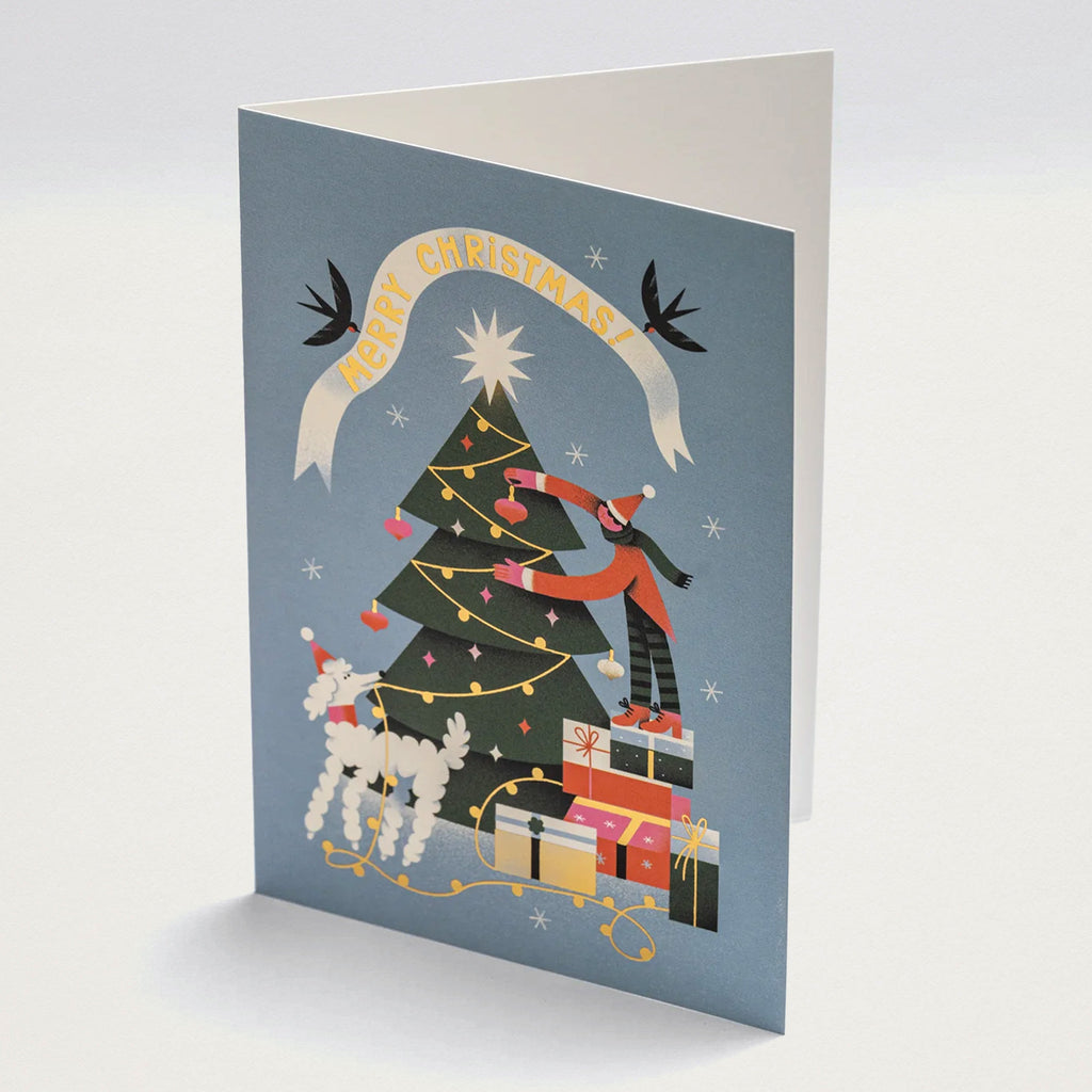 Cartão Fazer Árvore de Natal