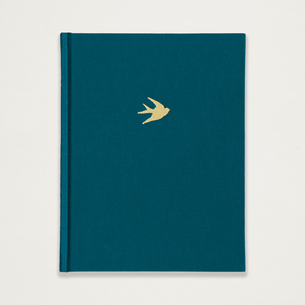 Caderno Andorinha verde malaquite
