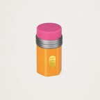 Afia em forma de lápis com borracha