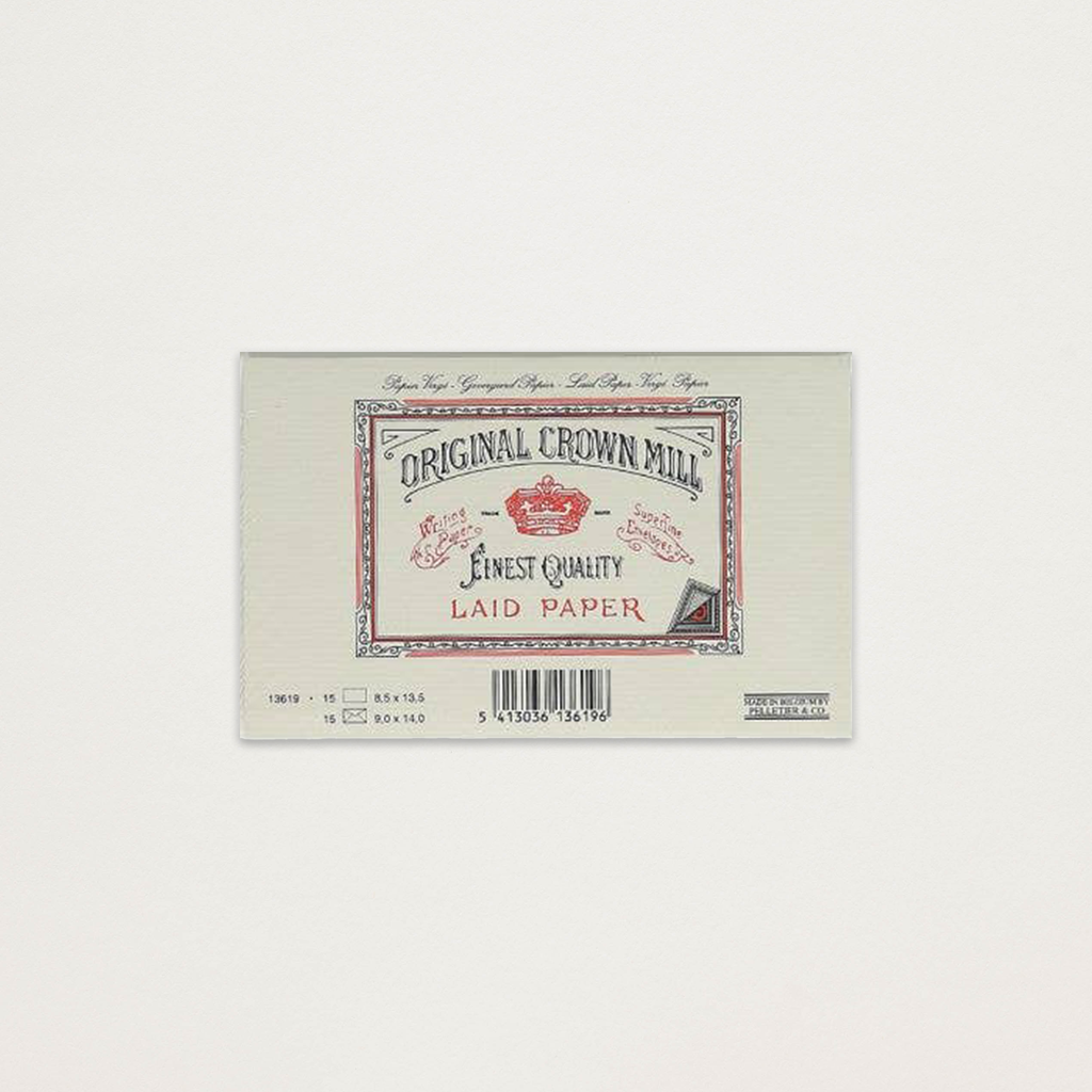 Conjunto cartões vergé creme