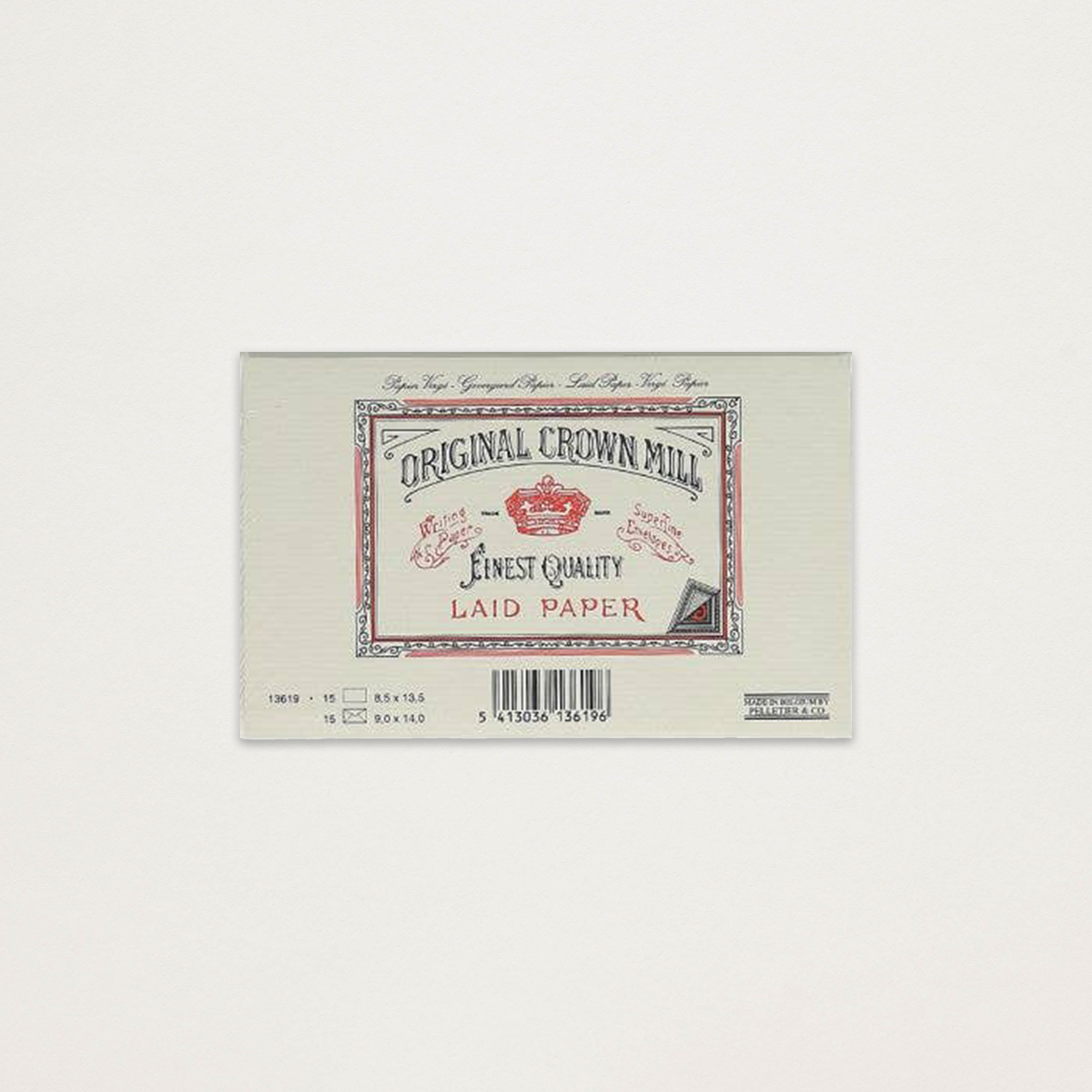 Conjunto cartões vergé creme