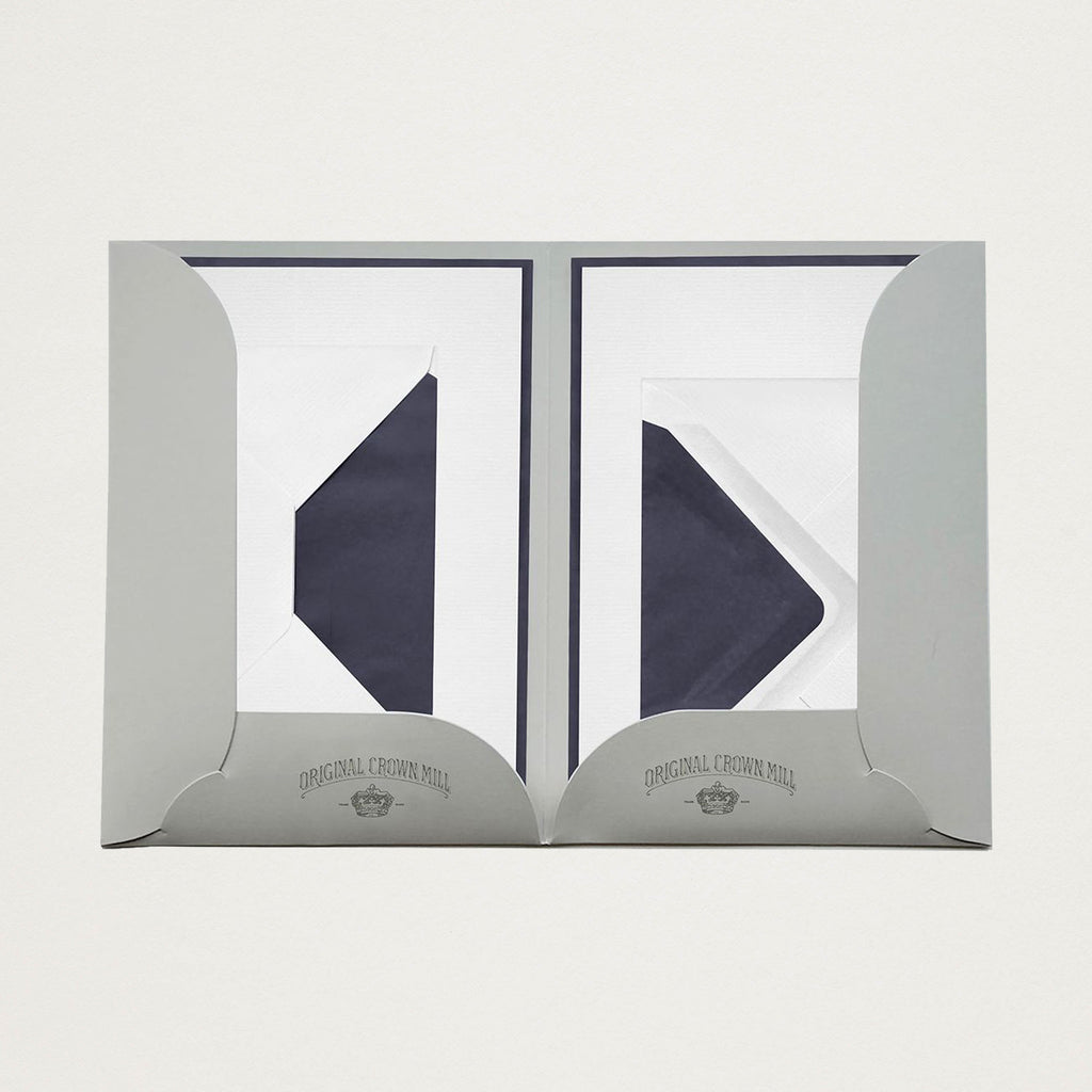 Folder with stationery + A5 envelopes (x8)