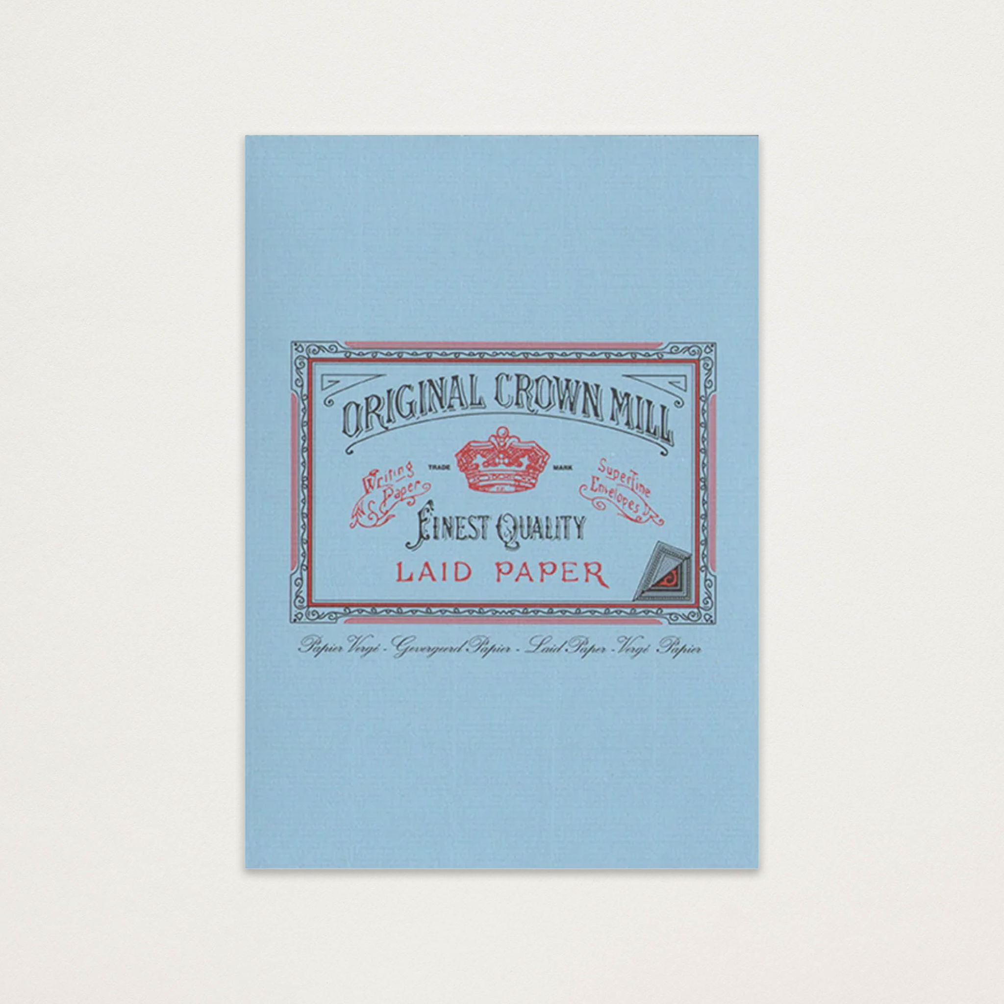 Bloco de Papel de Carta azul A5