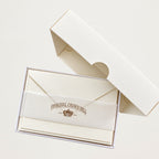 Caixa de Cartões Creme (x25)