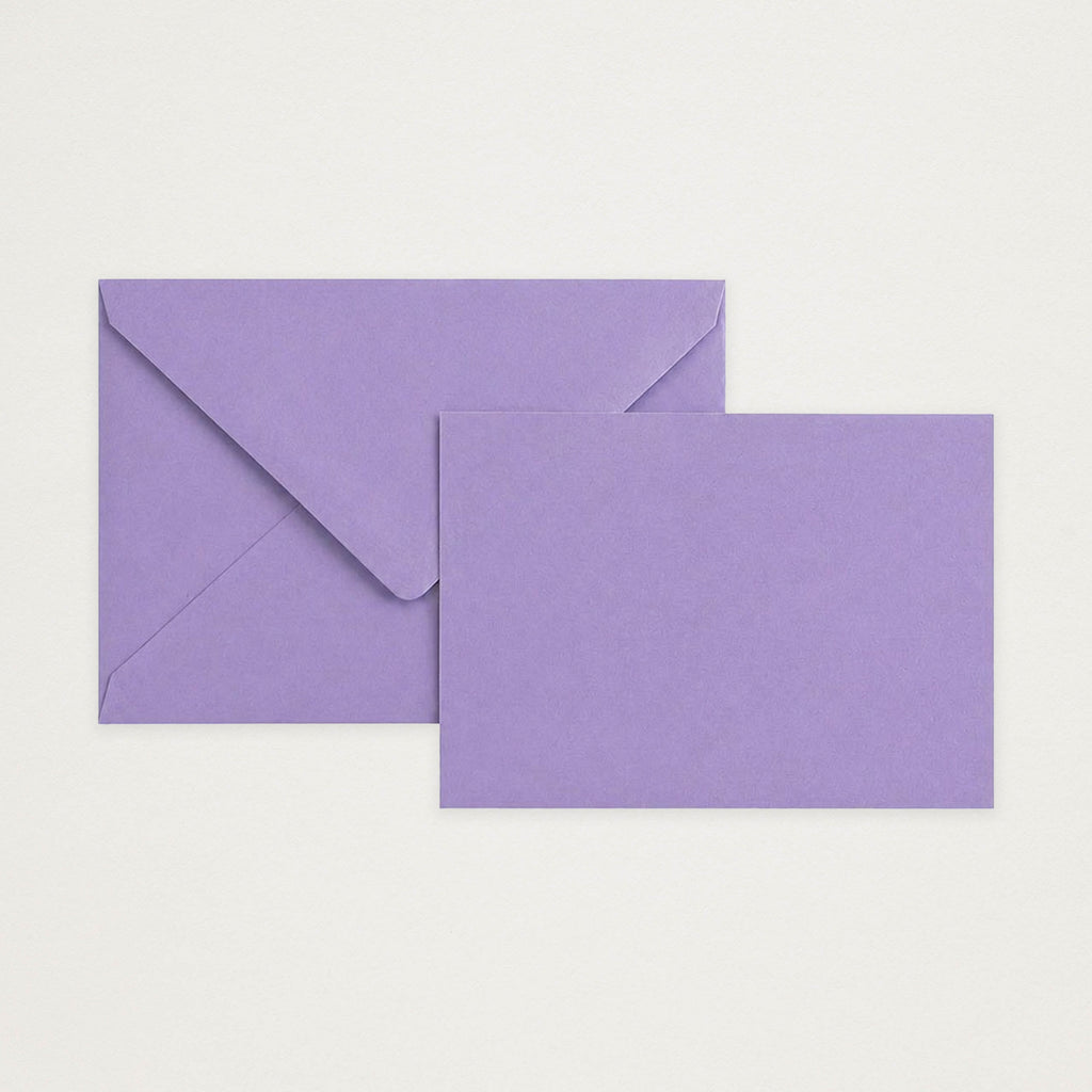 Conjunto de Cartões Lavanda (x25)