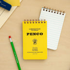 Bloco de Notas vertical amarelo Penco