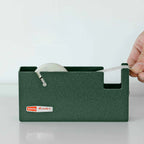 Dispensador de fita-cola grande em verde escuro