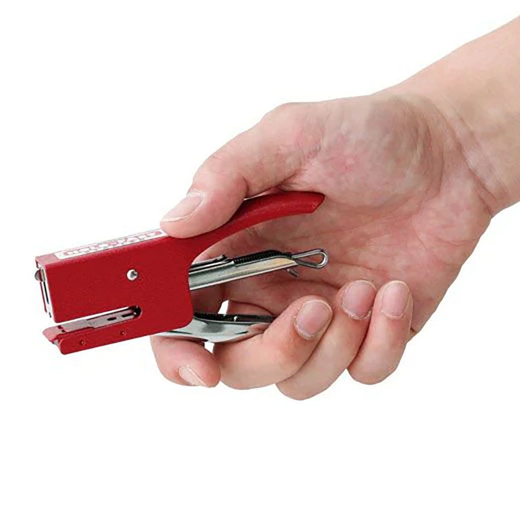 Red hand stapler