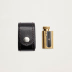 Afia-lápis em latão com Estojo de Pele