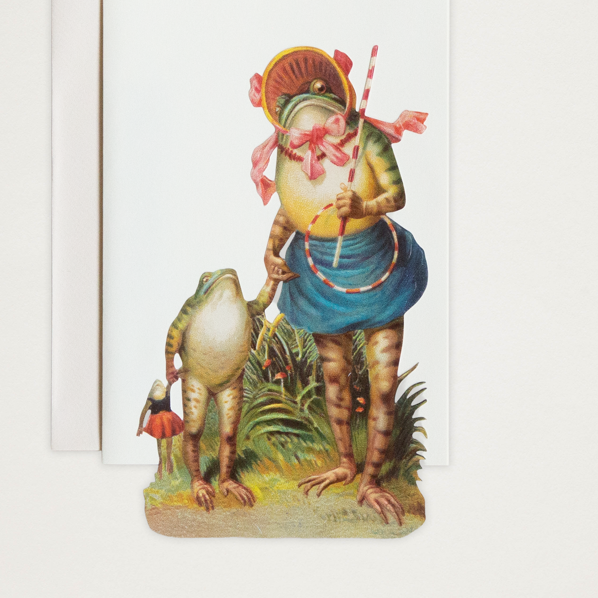 Cartão Sapos vintage