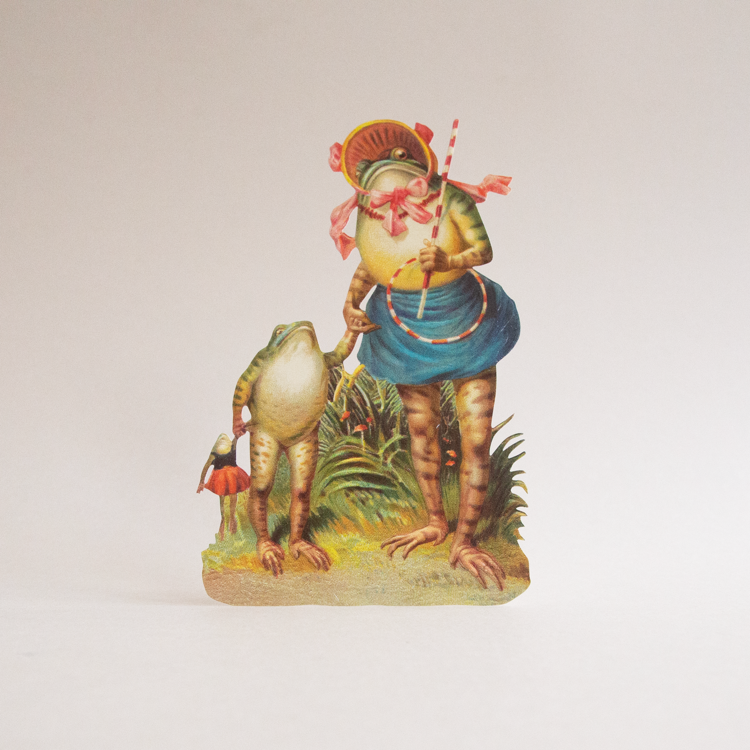 Cartão Sapos vintage