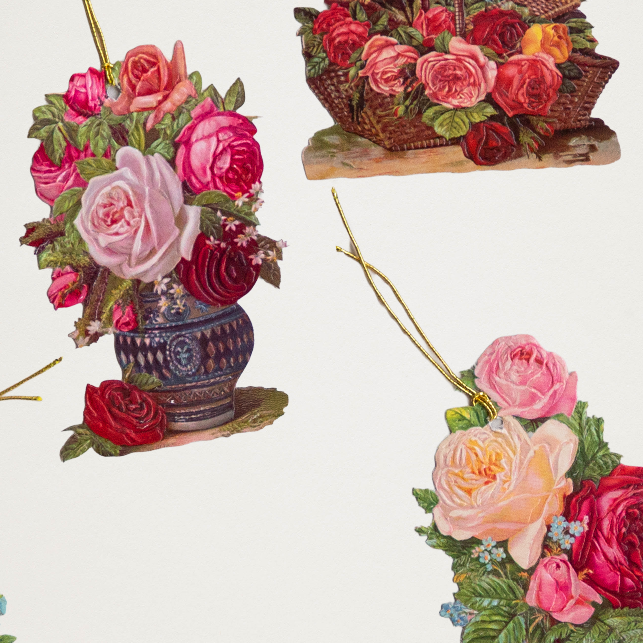 Etiquetas Cestas de Flores