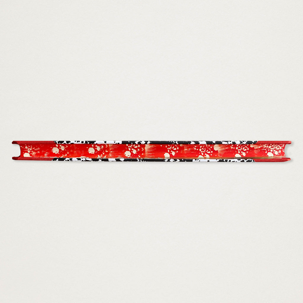 Caderno Nuvem Preto e branco + Vermelho A5