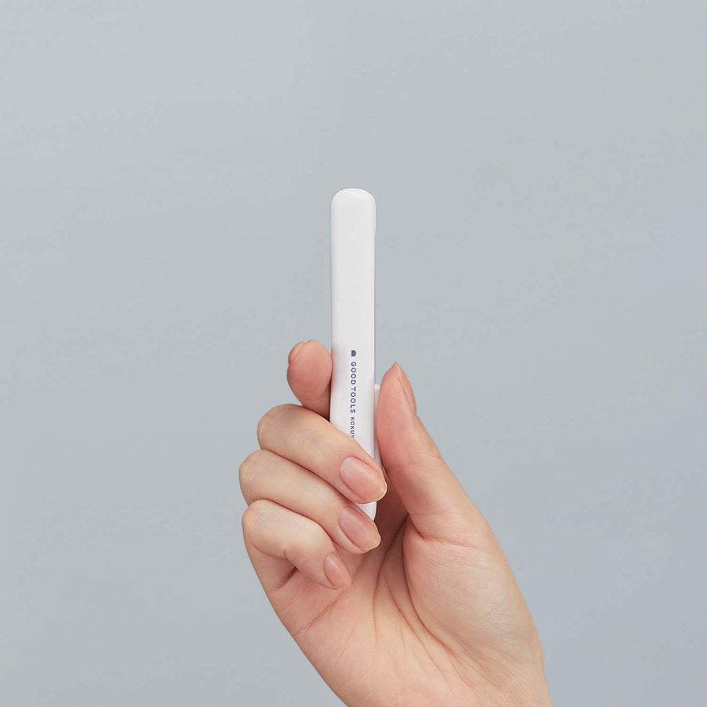 Japanese white retractable scissors