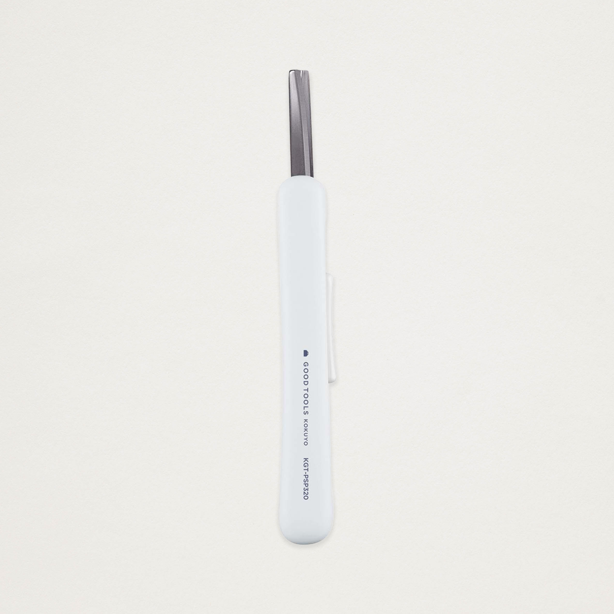 Tesoura retrátil branca japonesa