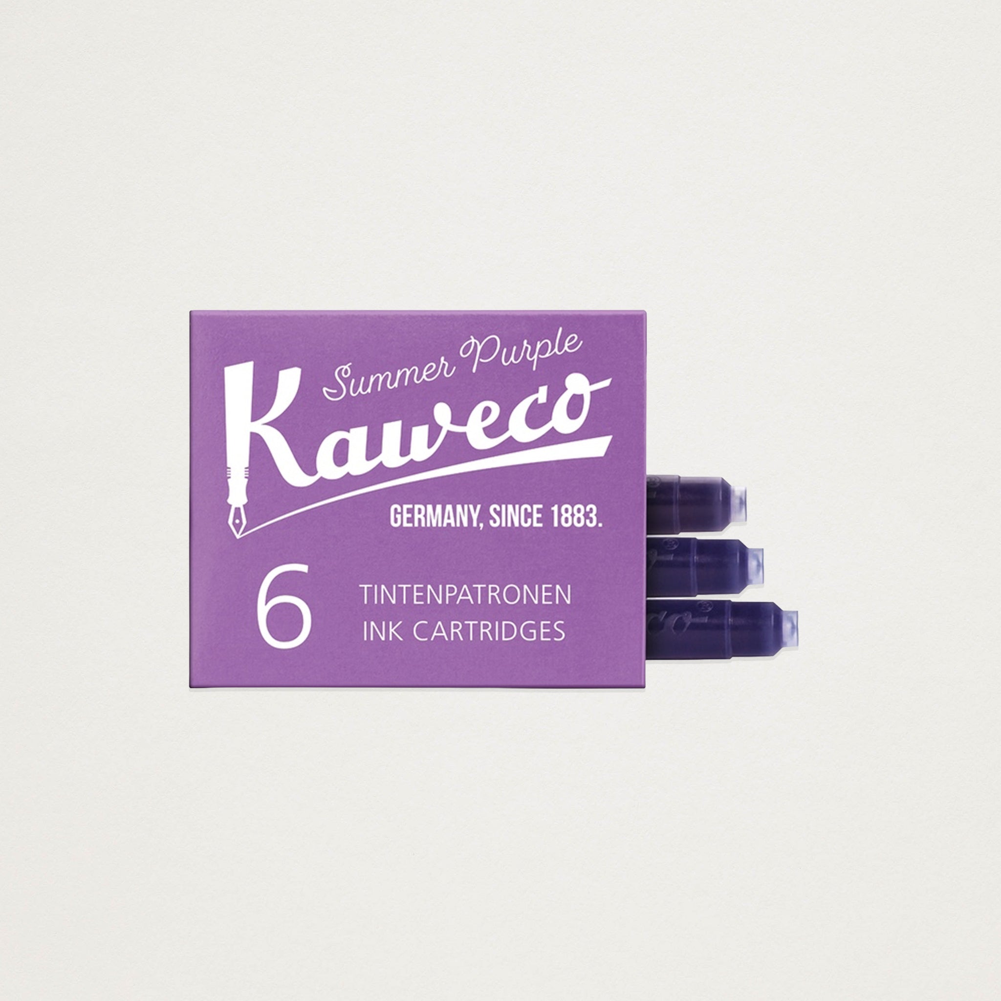 Cartuchos Kaweco Tinta Roxa Summer Purple (x6)