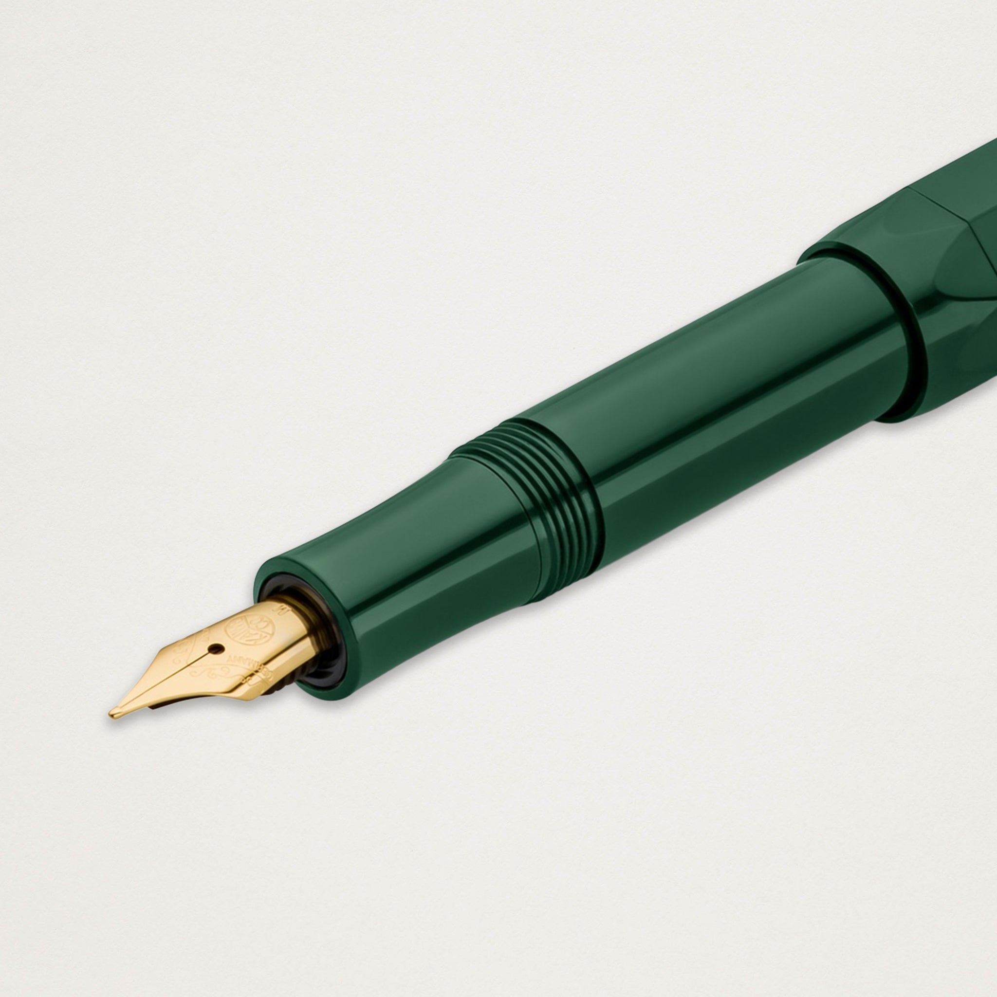 Caneta de aparo verde Kaweco Classic Sport