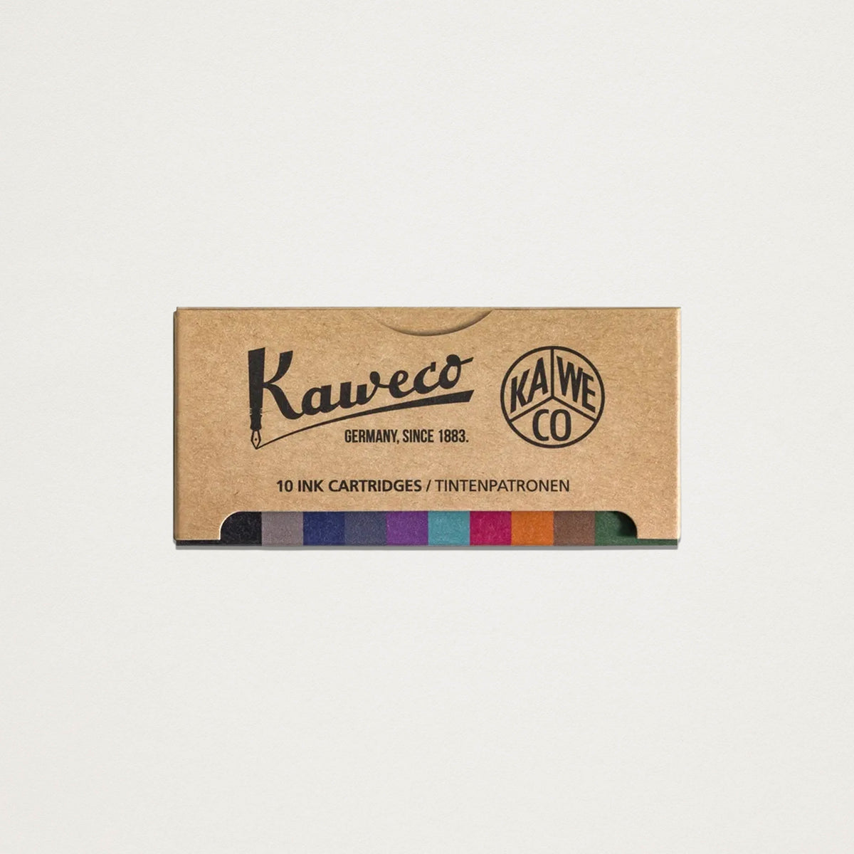 Cartuchos de tinta Kaweco, conjunto de 10 cores