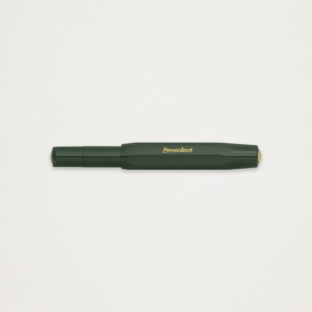 Caneta de Gel Verde Escura Classic Sport
