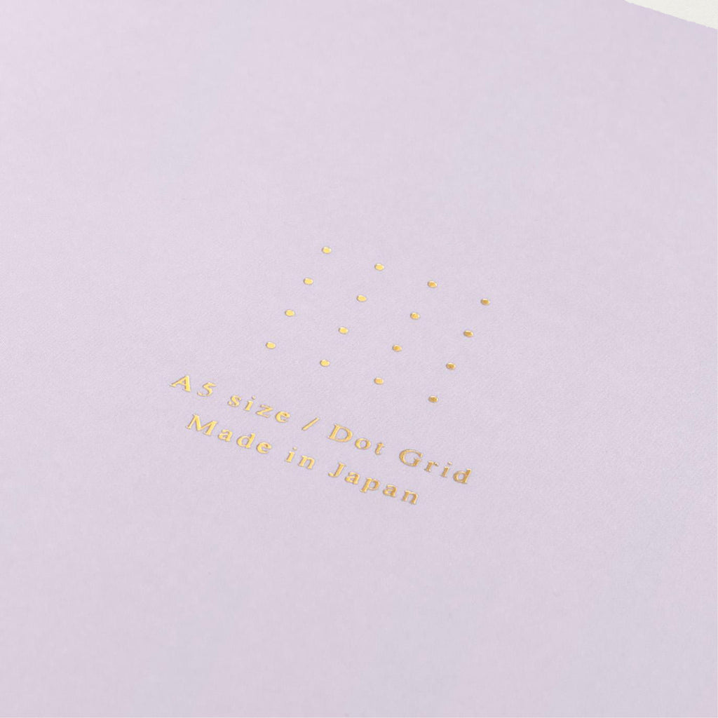 Caderno A5 Dot Grid Lilás