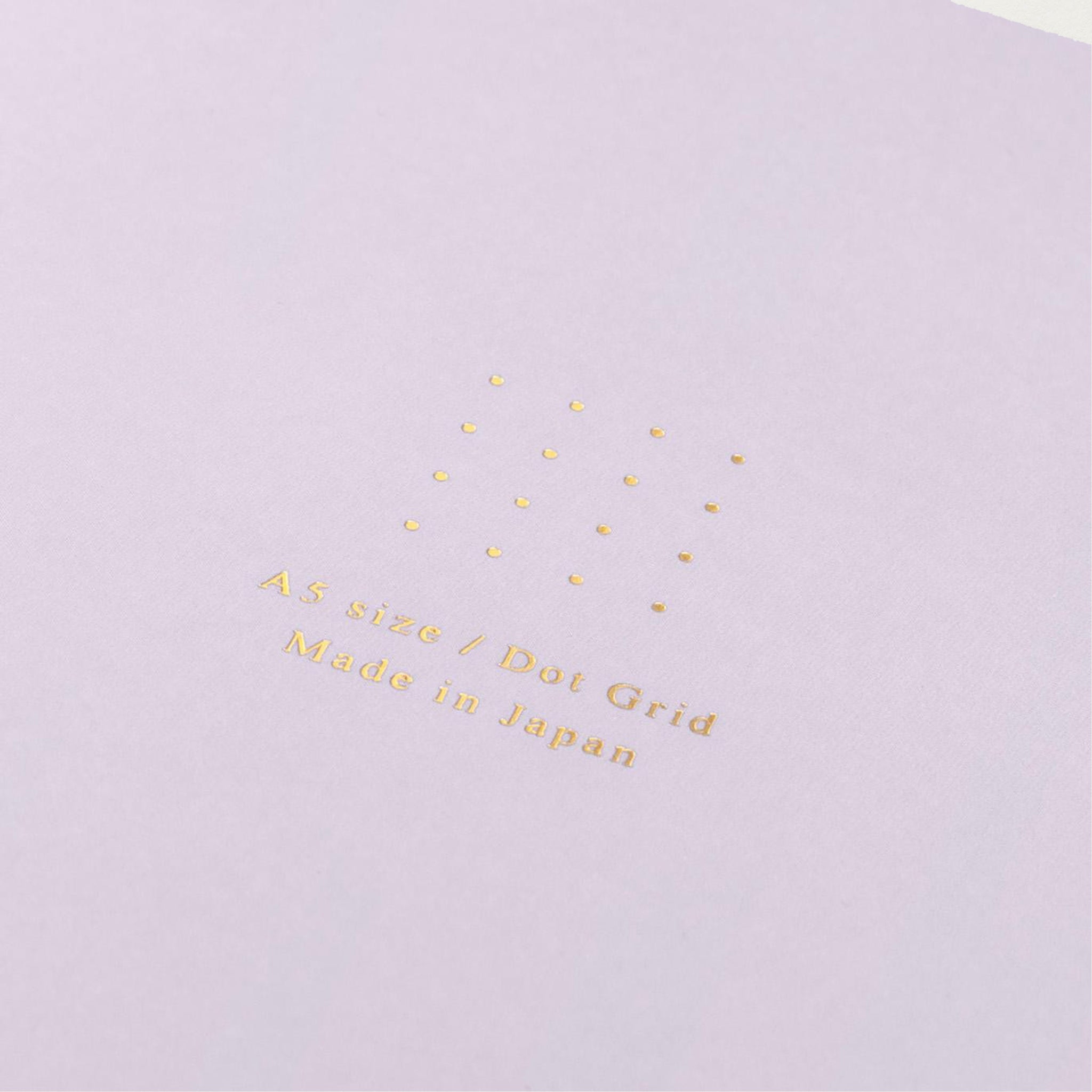 Caderno A5 Dot Grid Lilás