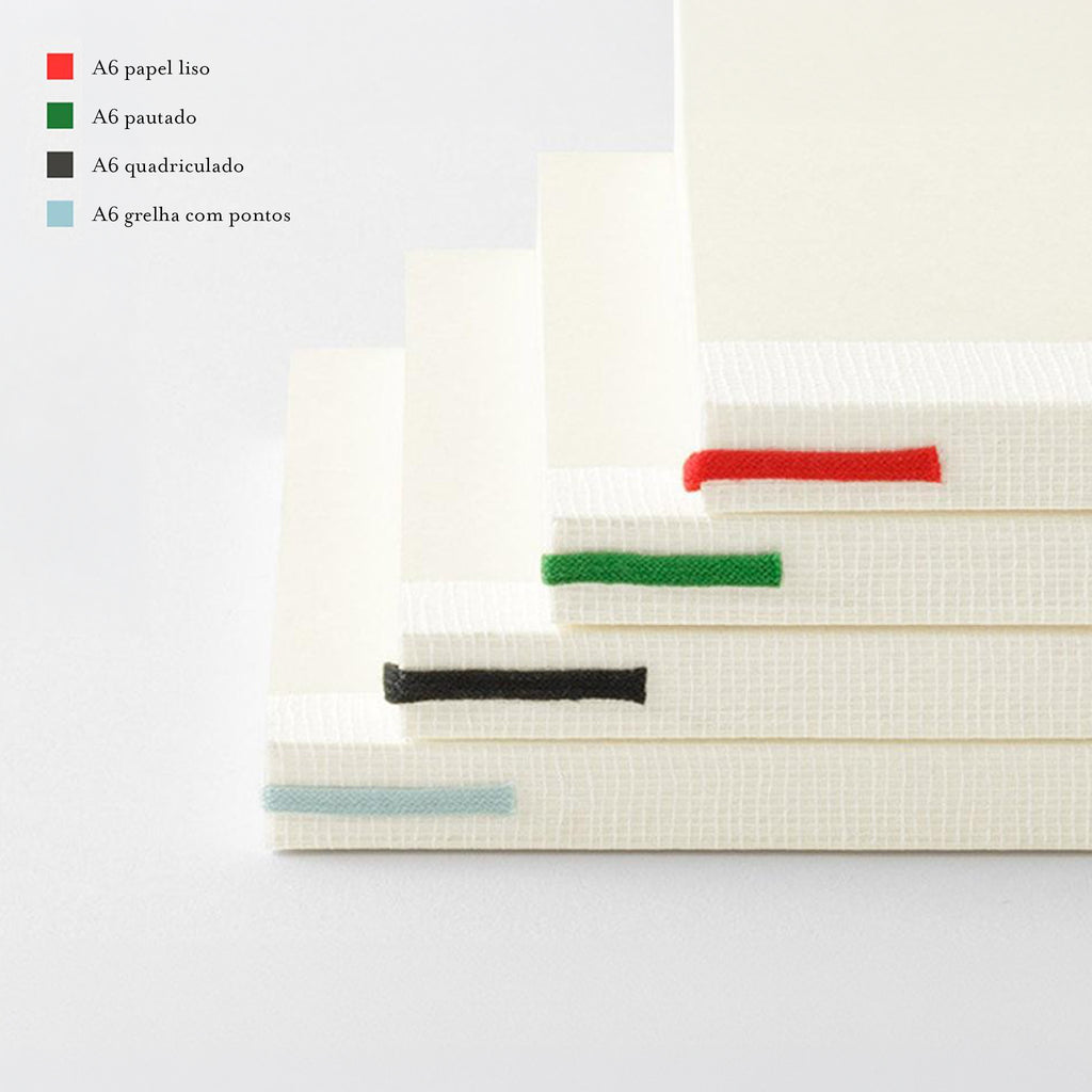 Caderno japonês MD Midori bullet A6