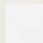 Caderno A5 Dot Grid Branco