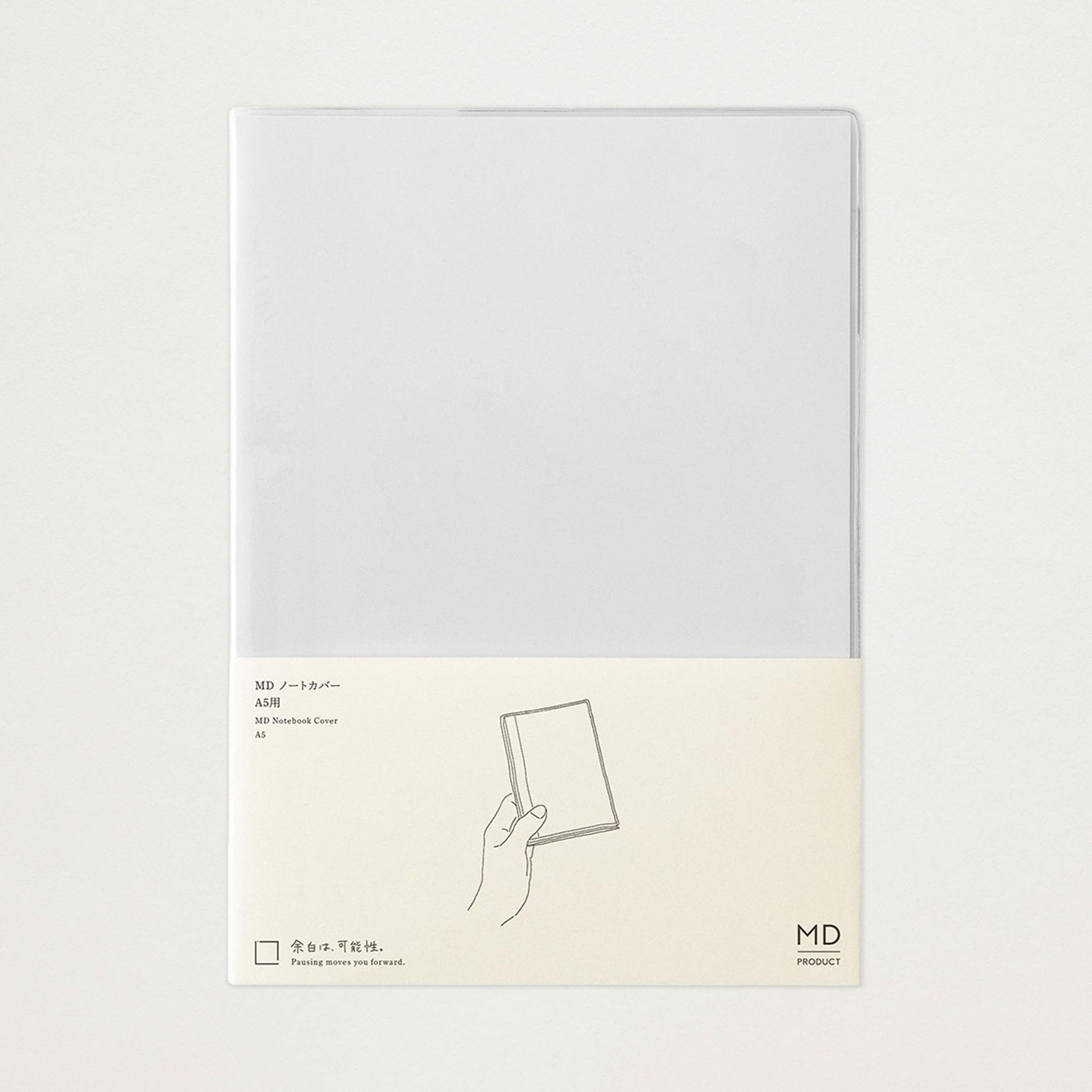 Capa Transparente para caderno japonês MD Midori A5