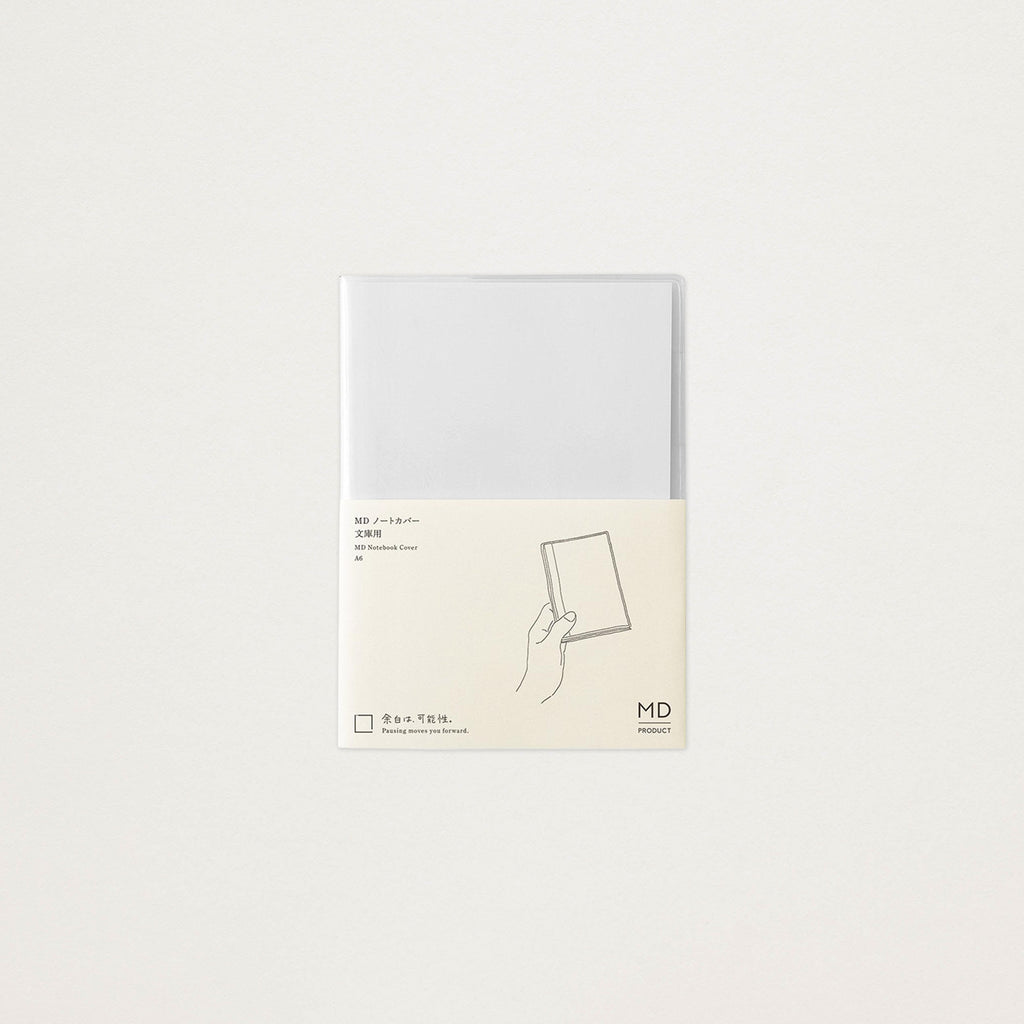 Capa Transparente para caderno japonês MD Midori A6