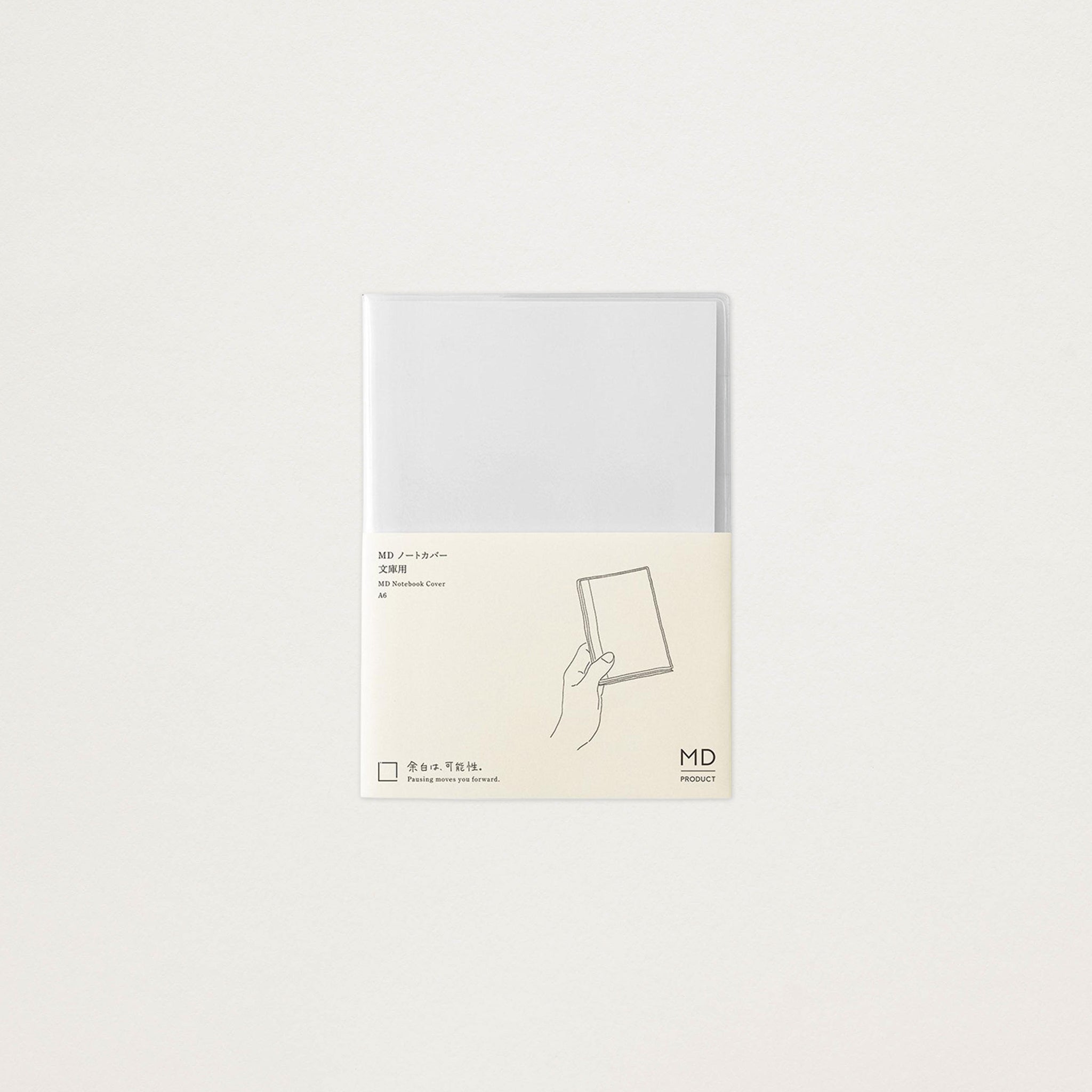 Capa Transparente para caderno japonês MD Midori A6