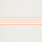 Washi Tape MT Riscas Pêssego e Creme
