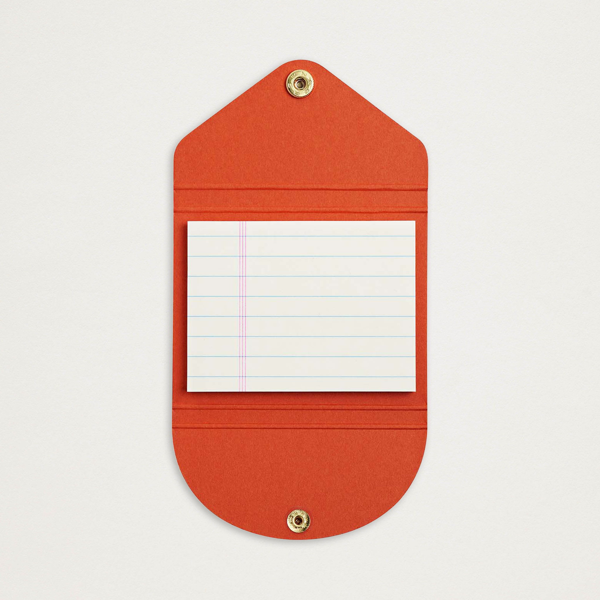 Post-its pautados com bolsa