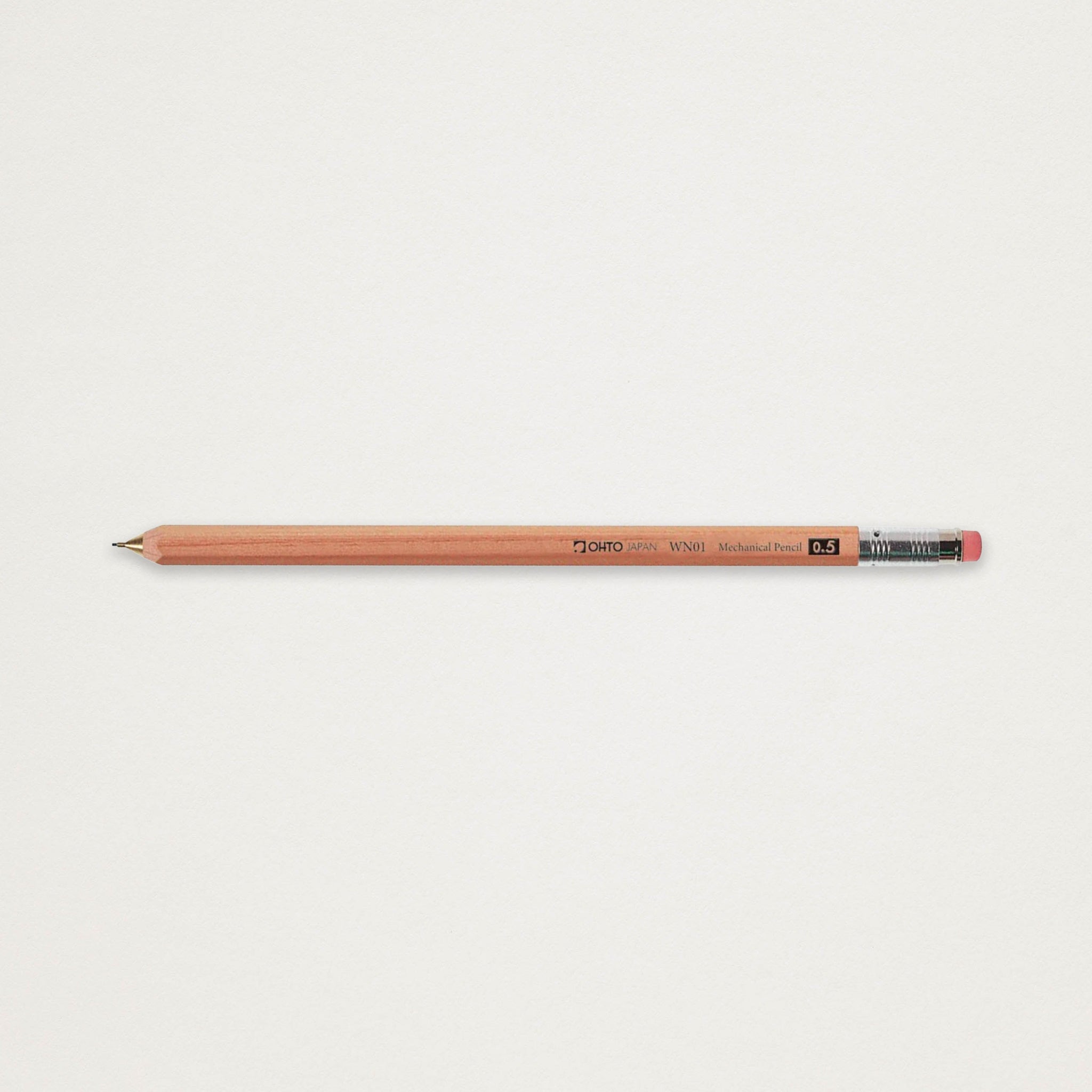 OHTO 0.5mm Wooden Mechanical Pencil