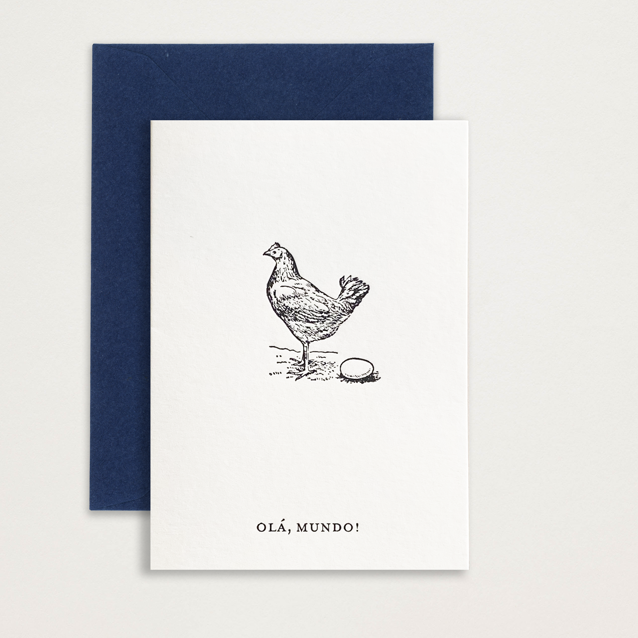 Conjunto de cartões multieventos letterpress (x6)