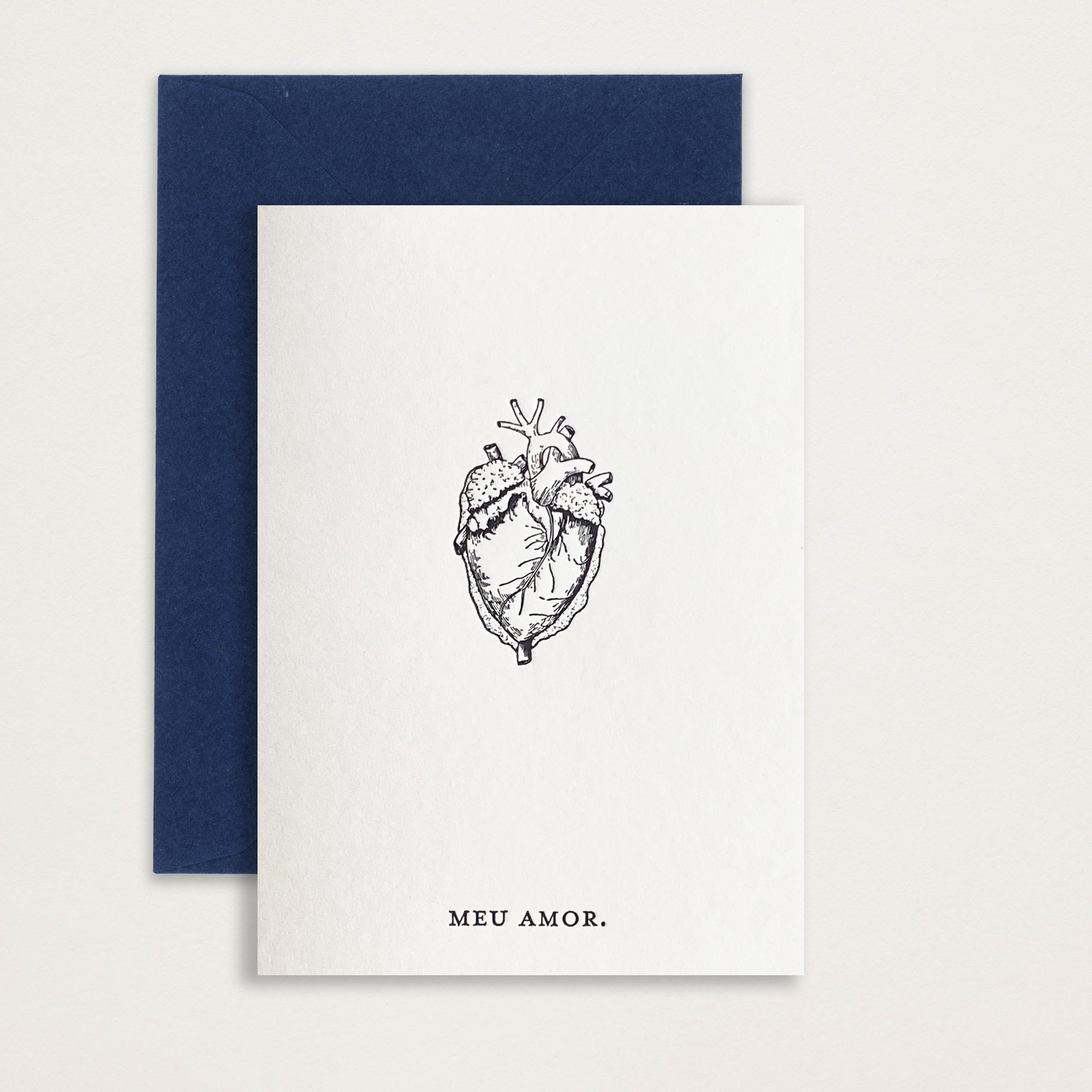 Conjunto de cartões multieventos letterpress (x6)