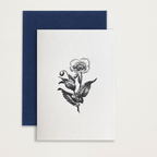 Conjunto de cartões multieventos letterpress (x6)