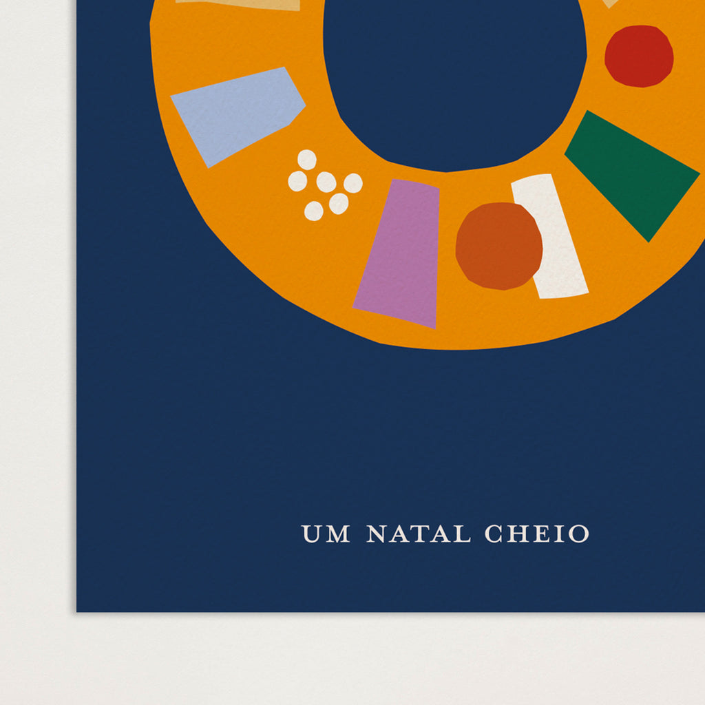 Cartão Um Natal cheio