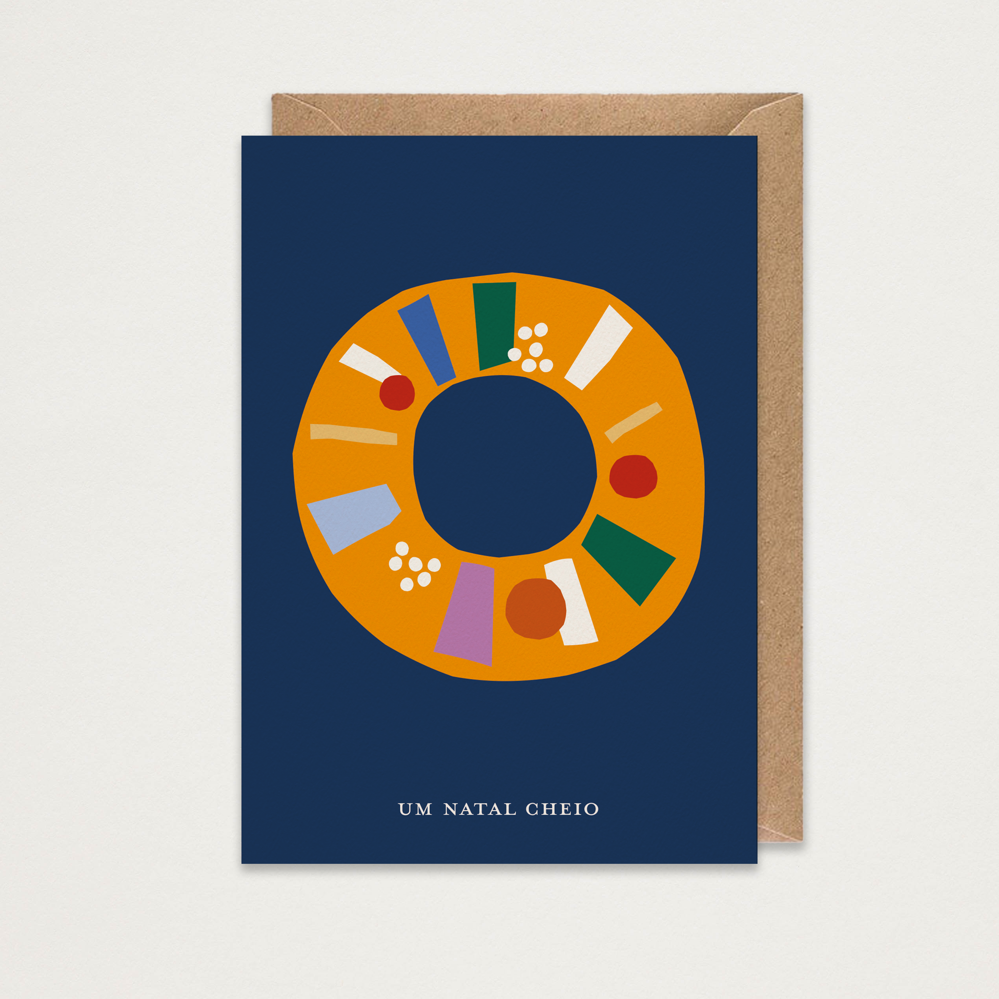 Conjunto de cartões “Natal cheio de…” (x5)