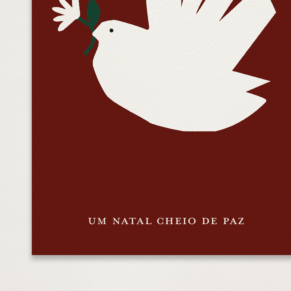Cartão Um Natal cheio de paz